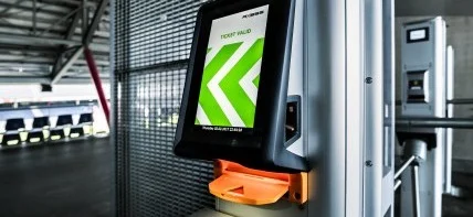 Fantactix matchday access technology at a stadium entrance